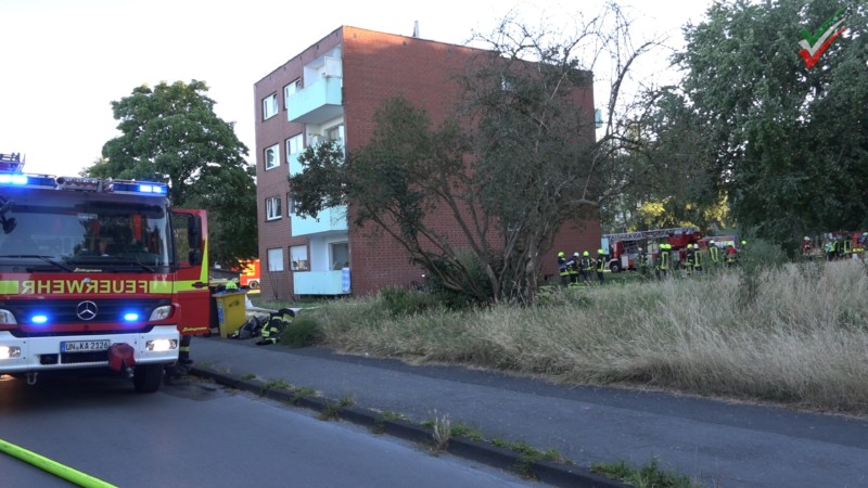 Großeinsatz der Feuerwehr – MAnV2 in Kamen