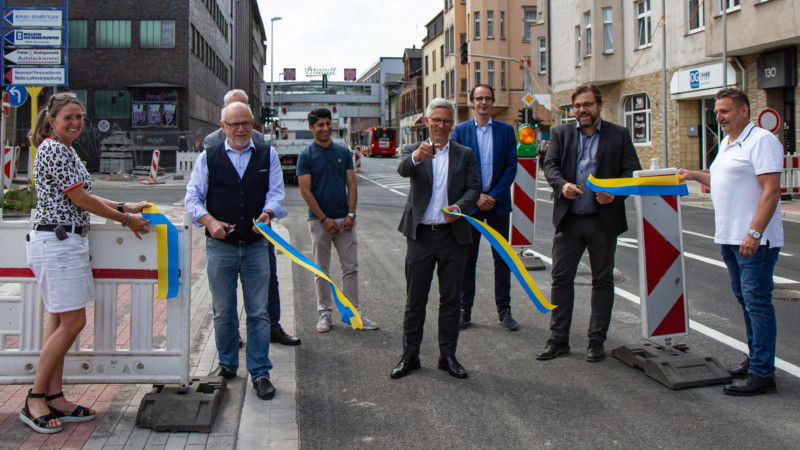 Schneller als geplant: Ausbau und Umgestaltung der Enneper Straße abgeschlossen