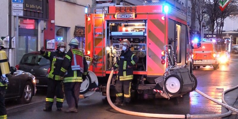 Feuerwehreinsatz: Kellerbrand in Hagener Innenstadt Feuer schnell unter Kontrolle niemand verletzt