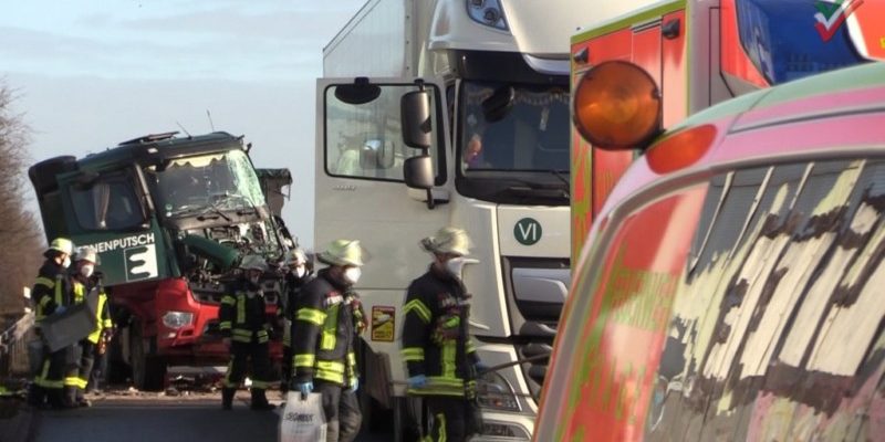 [A1 – Schwerer LKW-Unfall am Stauende] Autobahn 1 zwischen Hagen-West und Volmarstein