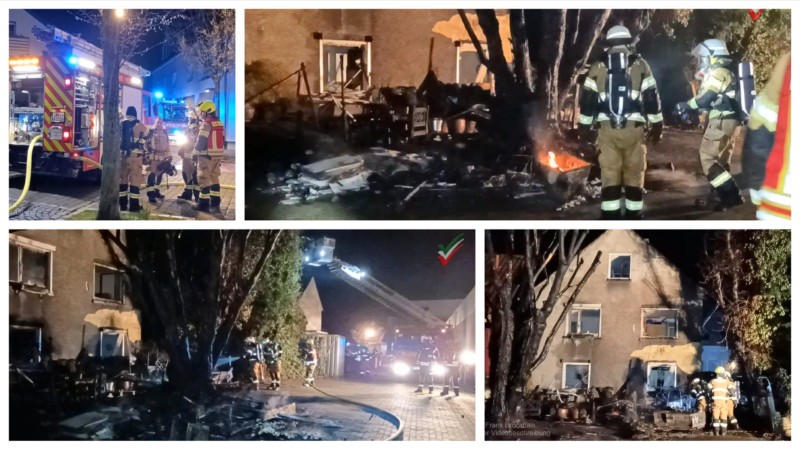 UPDATE zu Kamen – Wohnhaus am Reckhof nach Brand unbewohnbar – Feuerwehr spricht von dramatischem Bild