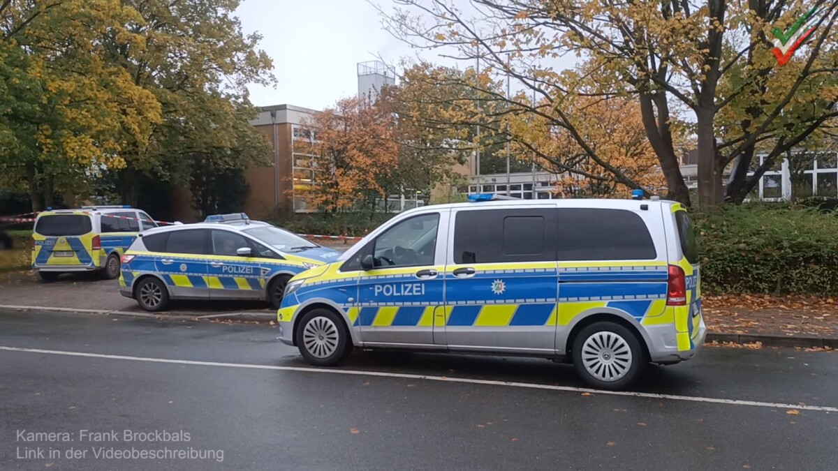 2023 10 27 – Bombendrohung in Holzwickede – Polizeieinsatz an zwei Schulen