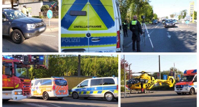 Verkehrsunfall in Gevelsberg: Fußgängerin schwer verletzt – RTH D-HXAB im Einsatz