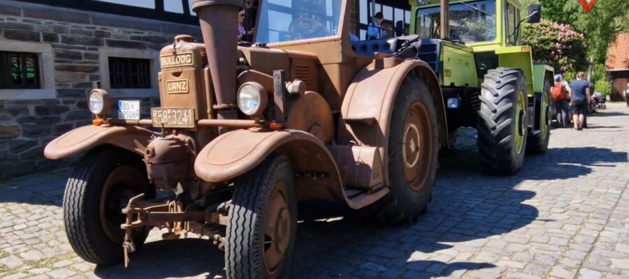 Treckertreffen im LWL Freilichtmuseum Hagen, 1. Mai