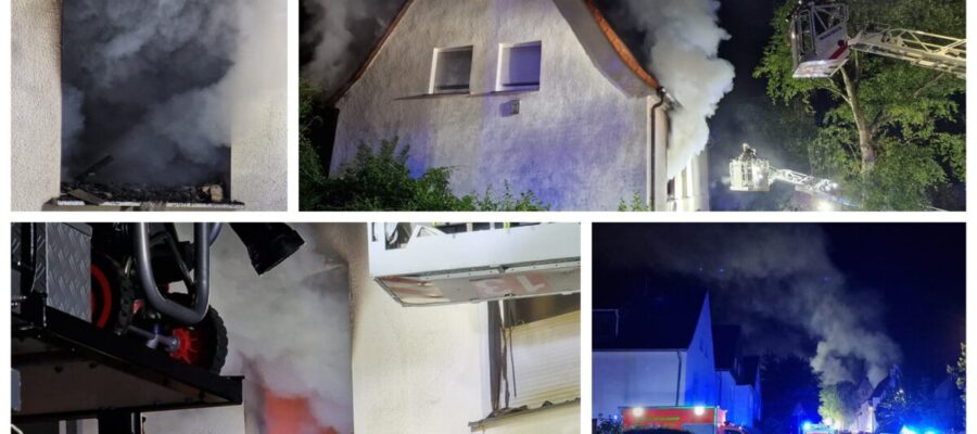 Tödlicher Wohnungsbrand in Hagen – 97-jähriger stirbt, Feuerwehrmann kollabiert
