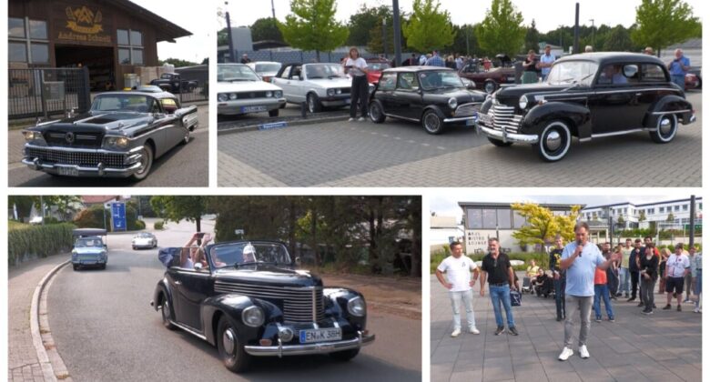 Für den guten Zweck: Oldtimer-Tour in Volmarstein mit rund 50 Fahrzeugen