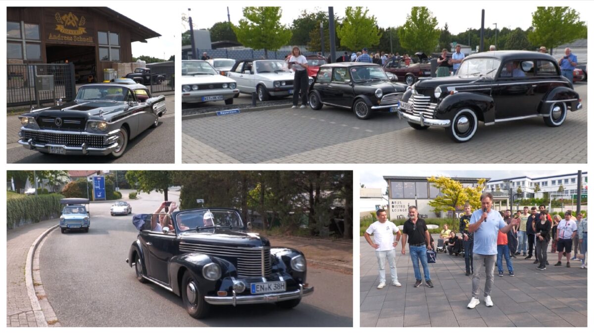 Für den guten Zweck: Oldtimer-Tour in Volmarstein mit rund 50 Fahrzeugen