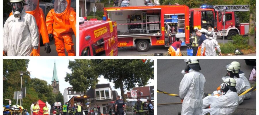 Arsenalarm in Wetter (Ruhr): Chemieunfall in Wohnung – Feuerwehr rückt mit Schutzanzügen vor