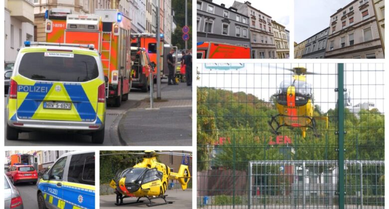 Schock in Hagen: Kleinkind stürzt aus dritter Etage – Rettungshubschrauber im Einsatz