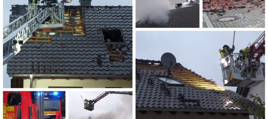 Dachstuhlbrand in Hagen-Boele – Einfamilienhaus in Flammen, Bewohner verletzt Dachstuhlbrand in Hagen-Boele – Einfamilienhaus in Flammen, Bewohner verletzt