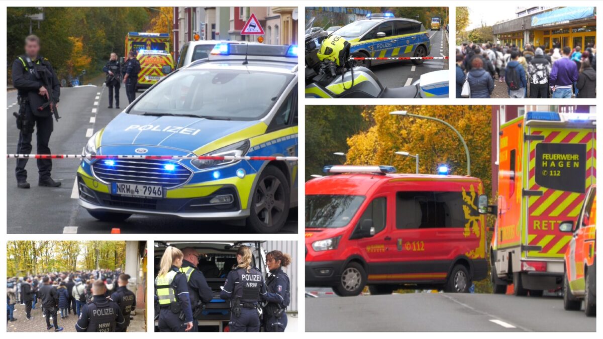 Amokalarm an Schule in Hagen-Wehringhausen – Großeinsatz! | Polizei gibt Entwarnung