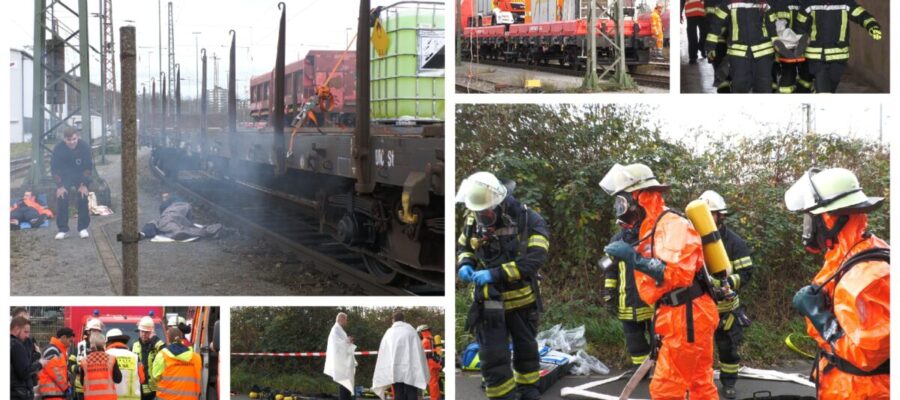 Großübung in Hagen: Gefahrstoffaustritt & zahlreiche Verletzte – Feuerwehr probt den Ernstfall