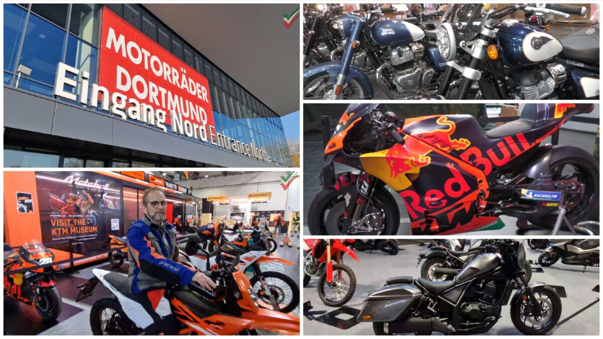 Fünf Hallen, unvergleichliche Zweiraddichte, neue Halle 6 mit TEST & RIDE AREA und neu gestaltete Halle 3 | MOTORRÄDER DORTMUND ist die Publikumsmesse für Endverbraucher zum Saisonauftakt