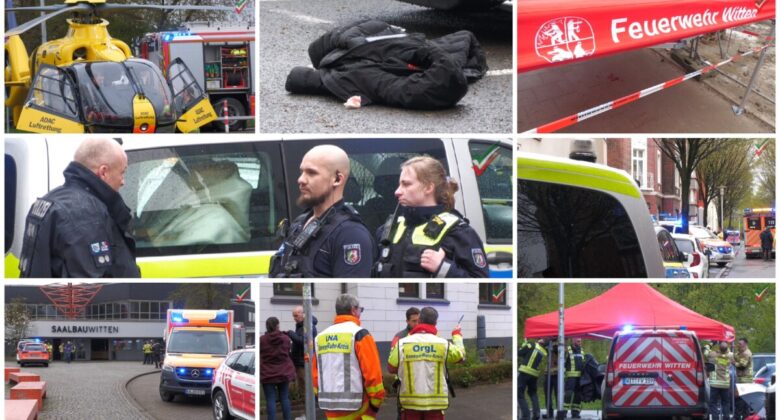 Gewalttat in Witten – Vater sticht Frau und Kinder nieder: Junge stirbt, zwei Schwerverletzte