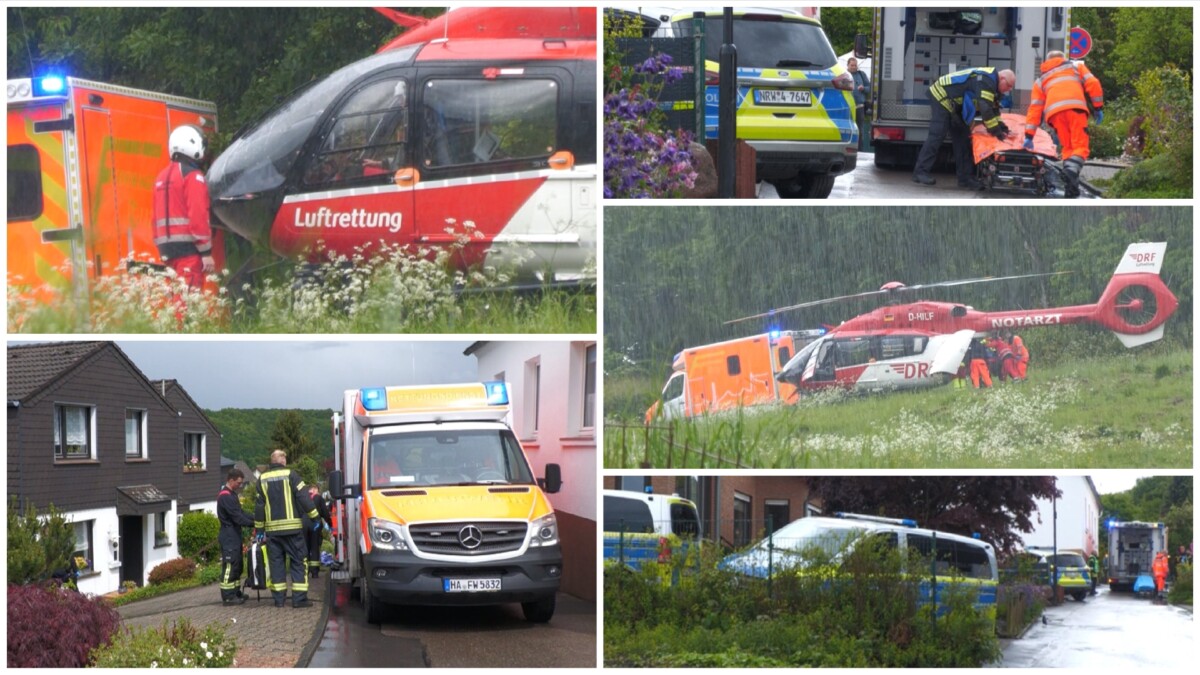 UPDATE: Hirntod festgestellt bei mit lebensgefährlichen Verletztungen aufgefundener Frau – Ehemann weiterhin unter Tatverdacht – Haftbefehl verkündet – RTH im Einsatz