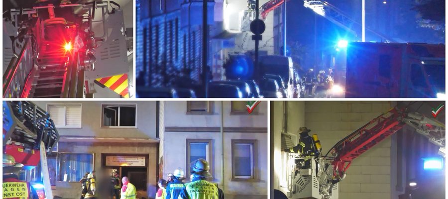 Feuerwehreinsatz – Zimmerbrand in Wehringhausen – Eugen-Richter-Straße gesperrt